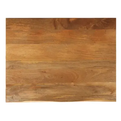 vidaXL Table Top Live Edge Replacement Board Dining Table Top Solid Wood Mango