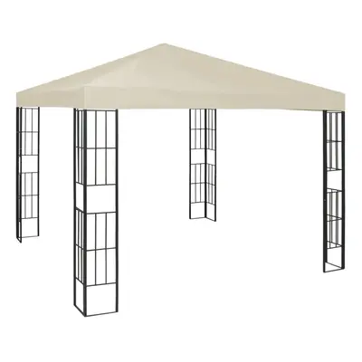 Garden Furniture Set Gazebo 3x3 m Cream