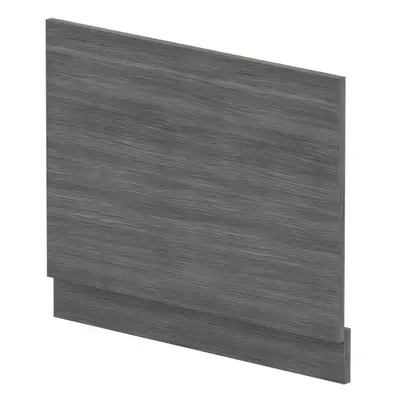 700mm Bath MFC End Panel & Plinth - Woodgrain Anthracite