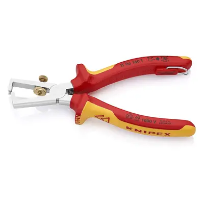 KNIPEX Insulation Stripper with opening spring, universal 1000V-insulated (160 mm) 06 T