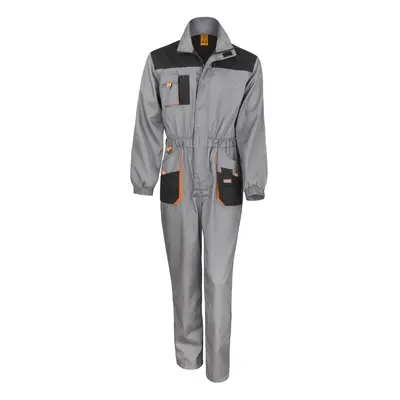 (3XL, Grey/Black) Result Work-Guard Mens Lite Coverall