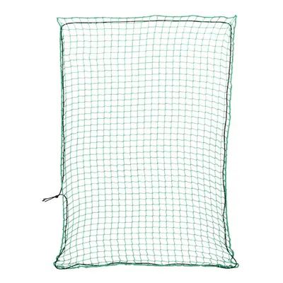 (green, x m) vidaXL Trailer Net with Elastic Rope Cargo Net Truck Bed Mesh Net Green PP