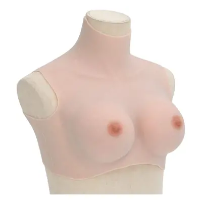 (caucasian, d/ silicon) vidaXL SiliconeÂ BreastplateÂ for Crossdressers Fake Breast Forms Tan H 