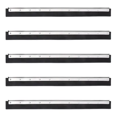 vidaXL Floor Squeegee Heads pcs 75x2x5 cm Steel and Rubber