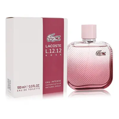 Lacoste Eau De Lacoste L.12.12 Rose Eau Intense by Lacoste Eau De Toilette Spray 3.3 oz