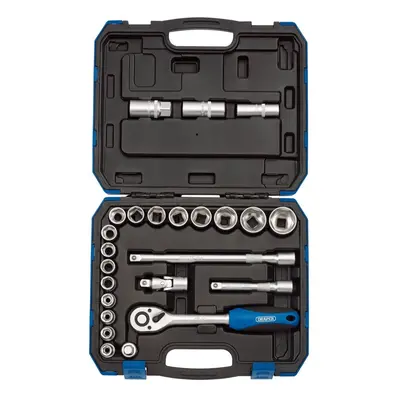 Metric Socket Set, 1/2"" Sq. Dr. (24 Piece)