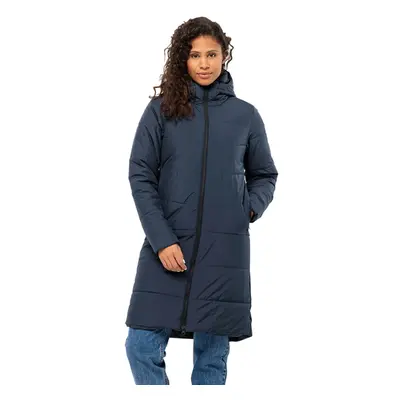 (L, Night Blue) Jack Wolfskin Womens Deutzer Insulated Breathable Warm Winter Jacket