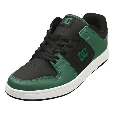 (10) DC Shoes Manteca Mens Skate Trainers in Black Green