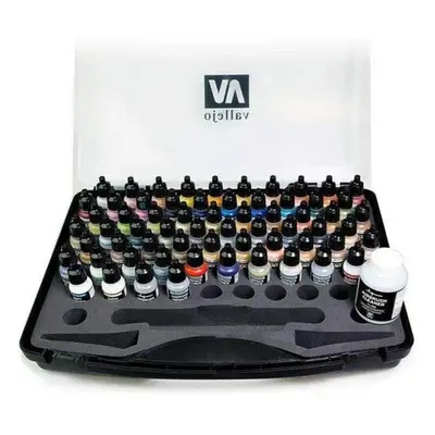 Val72872 - Av Vallejo Game Air - Plastic Case with Colours