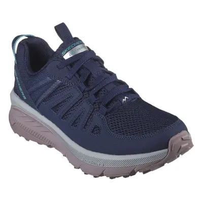 (UK 5.5, Navy) Skechers Womens Switch Back Cascades Low Top Lace Up Memory Foam Trainers