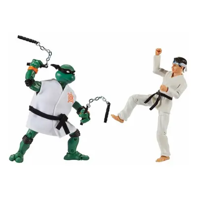 Turtles TMNT Cobra Kai Packs Mikey vs Danny LaRusso Multicolour