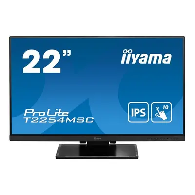 iiyama ProLite T2254MSC-B1AG - LED monitor - 22" (21.5" viewable) - touchscreen - x Full HD (108