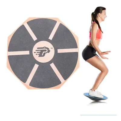 39.5CM Diameter Rotation Wobble Balances Board Stability Disc Yoga Training Fitness Exercise Twi