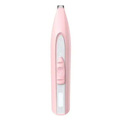 (Pink) 9mm R type Cutter Head Pet Hair Trimmer Quiet Ear Face Soles Cat and Dog Hair Trimming