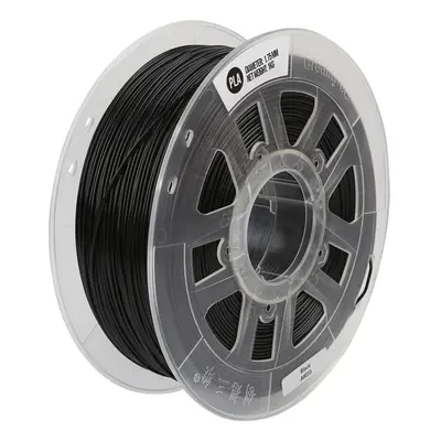 (Black) PLA Filament For 3D Printer, White/Black/Yellow/Blue/Red 1.75mm