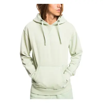 (M, Green) Quiksilver Mens Trip Away Pullover Hooded Sweatshirt Hoody Hoodie - Green