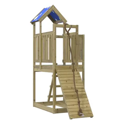 vidaXL Outdoor Playset Garden Playhouse Kids Playground Impregnated Wood Pine