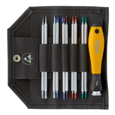 Wiha SYSTEM SoftFinish ESD Interchangeable Screwdriver Set, Piece