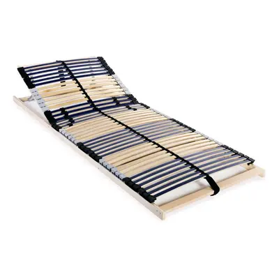 vidaXL Slatted Bed Base with Slats Zones 70x200cm Frame Home Bedroom