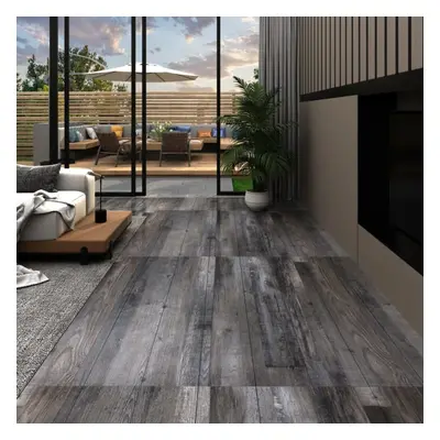 vidaXL Self-adhesive PVC Flooring Planks Industrial Wood Bedroom Floor Tile