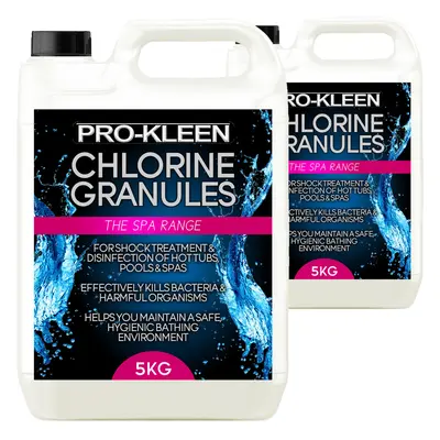 (2 x 5KG) ProKleen Stabilised Chlorine Granules