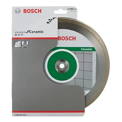 Bosch Professional 1x Standard for Ceramic Diamond Cutting Disc (for Ceramics, Tile, 230x22.23x1