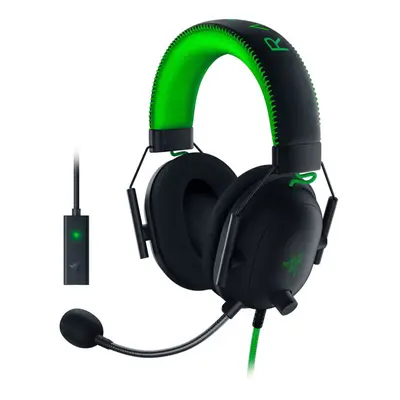 Razer BlackShark V2 Headset Wired Head-band Gaming Black, Green