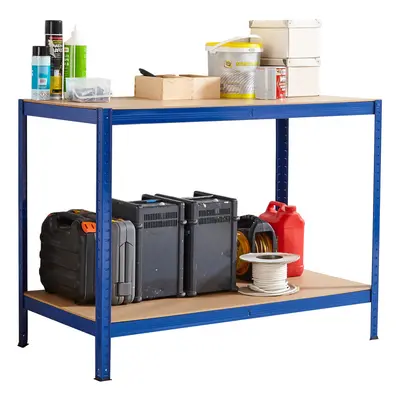 Neo Blue Metal Garage Workbench