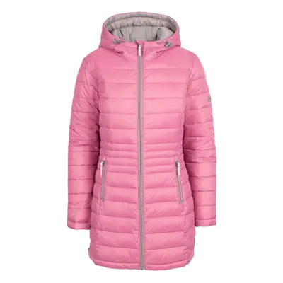 (14, Rose Blush) Trespass Womens Padded Jacket Longer Length Mavis