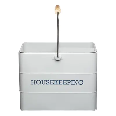 Living Nostalgia French Grey Housekeeping Tin