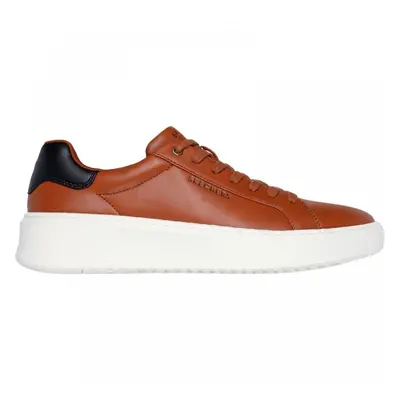 (6 (Adults')) Court Break - Suit Sneaker | Cognac | Men's Lace-up Low Trainers