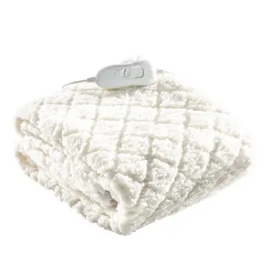 (Single) Daewoo Heated Electric Blanket With Skirt Energy Efficient Fleece Single Double King Si