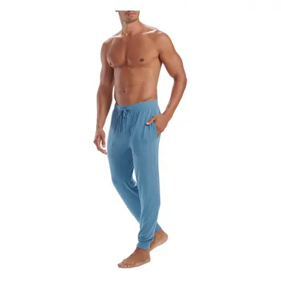 (XL, Provincial Blue) Ted Baker Mens Modal Lounge Pant Drawstring Cotton Jersey Joggers