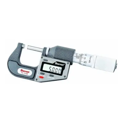 Starrett 3732MEXFL-25 Digital Micrometer Imperial/Metric Without Data Output mm / 0.001 mm (0.00