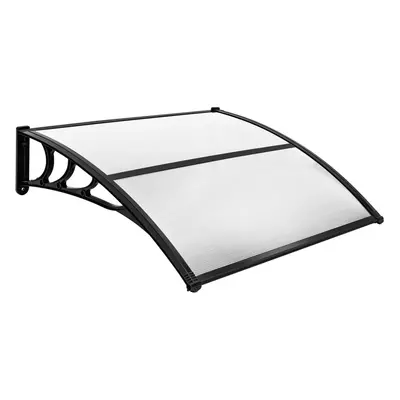 122 x cm Window Door Awning Canopy Sunlight Shelter W/ PC Cover