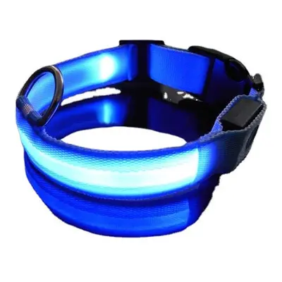 () LED Pet Dog Collar Night Safety Dog Flashing Collar