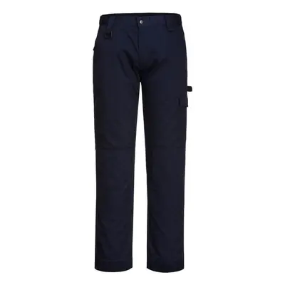 (30R, Navy) Portwest Mens Super Work Trousers