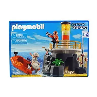 Playmobil City Action Lighthouse with Rescue Craft