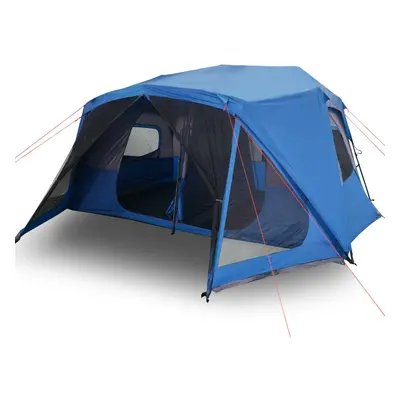 vidaXL Camping Tent Portable Dome Tent Hiking Lightweight Tent Persons Blue