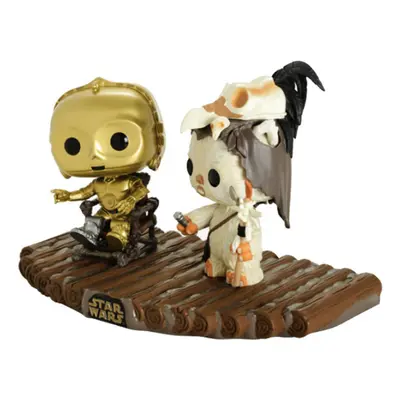 Funko Movie Moment Return of The Jedi-C-3PO on Throne Star Wars C-3PO Collectible Figure, Multic