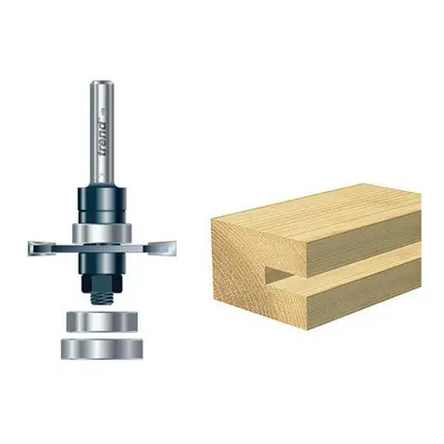 Trend 342X1/2TC x 1/2 TCT Bearing Guided Biscuit Jointer 4.0 x 40mm