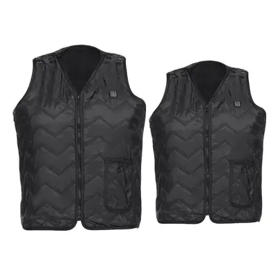 (S) 5-Heating Intelligent Smart Electric Heated Vest Winter For Men And Women