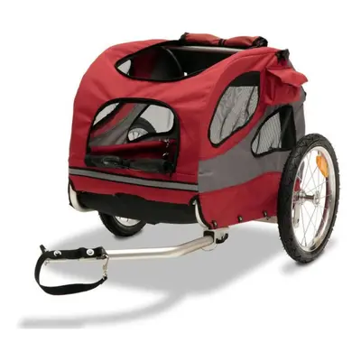 PetSafe Dog Bike Trailer Happy Ride Red Pet Stroller Cat Dog Bike Tailer