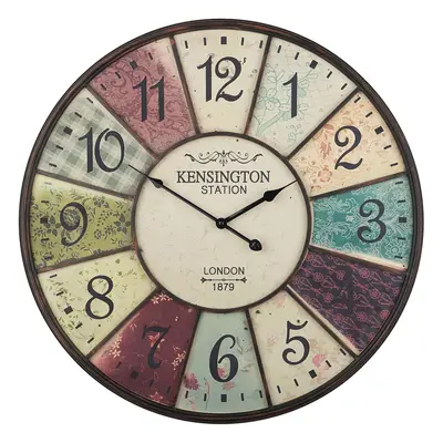 Wall Clock BOSWIL cm Metal Multicolour