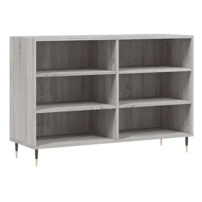 vidaXL Sideboard Storage Side Cabinet Cupboard Grey Sonoma Engineered Wood