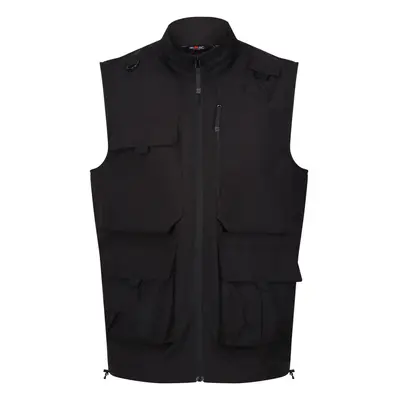 (XXL, Black) Regatta Mens Travel Light Packaway Gilet