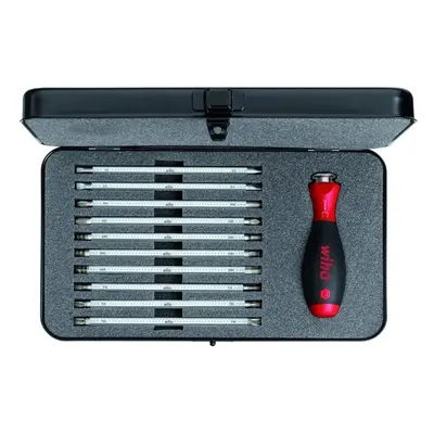 Wiha Screwdriver Box with Interchangeable Blade Set Piece Repair Tools Pack