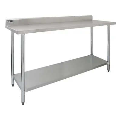 Commercial Stainless Steel Catering Table - 6ft Wide