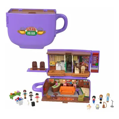 Polly Pocket Playset, Friends Compact with Dolls and accessories, HKV74