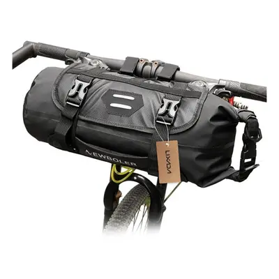 Bike Handlebar Bag Waterproof Adjustable Capacity Bicycle Front Tube with Detachable Cycling Dry